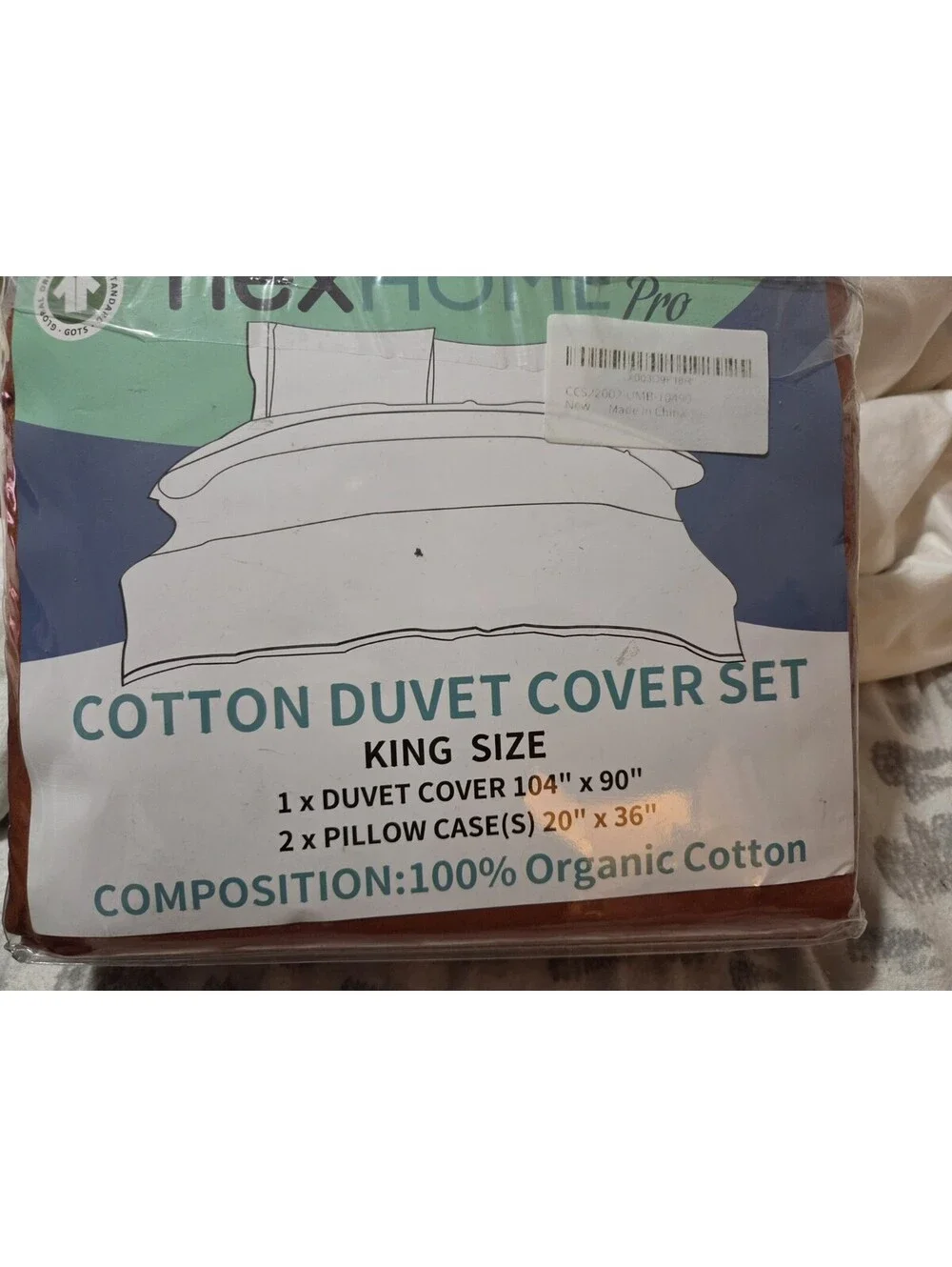 King Cotton duvet cover set organic cotton
